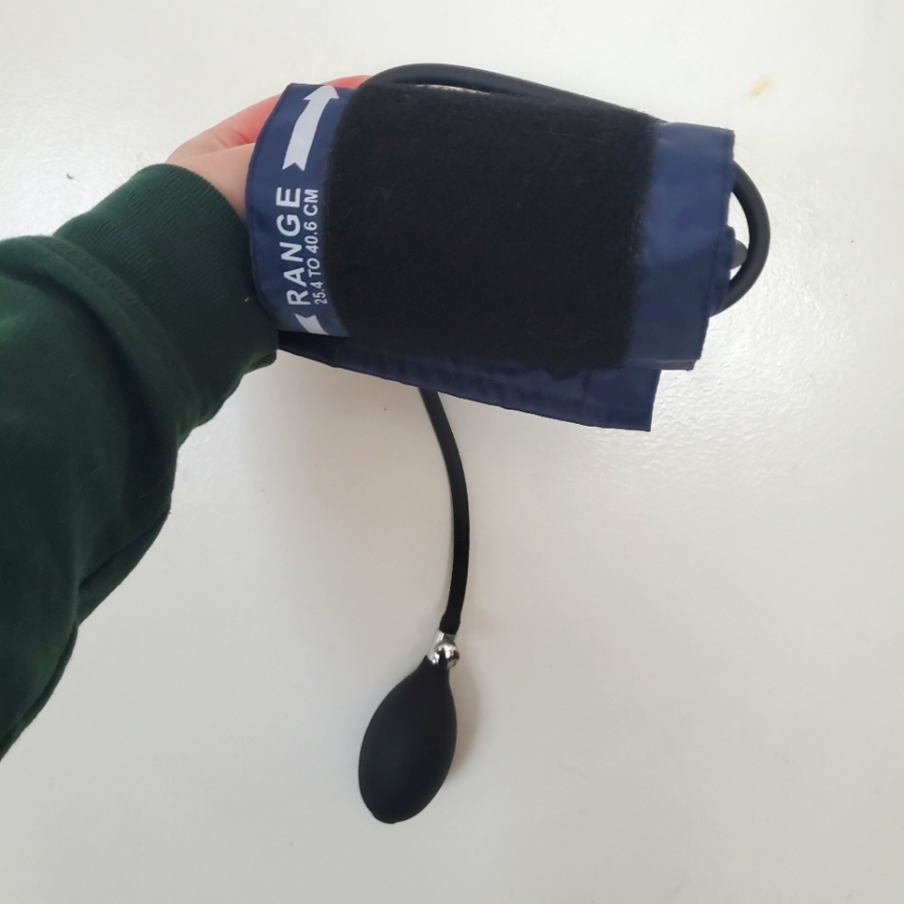 Blood Pressure Cuff & PU Leather Case